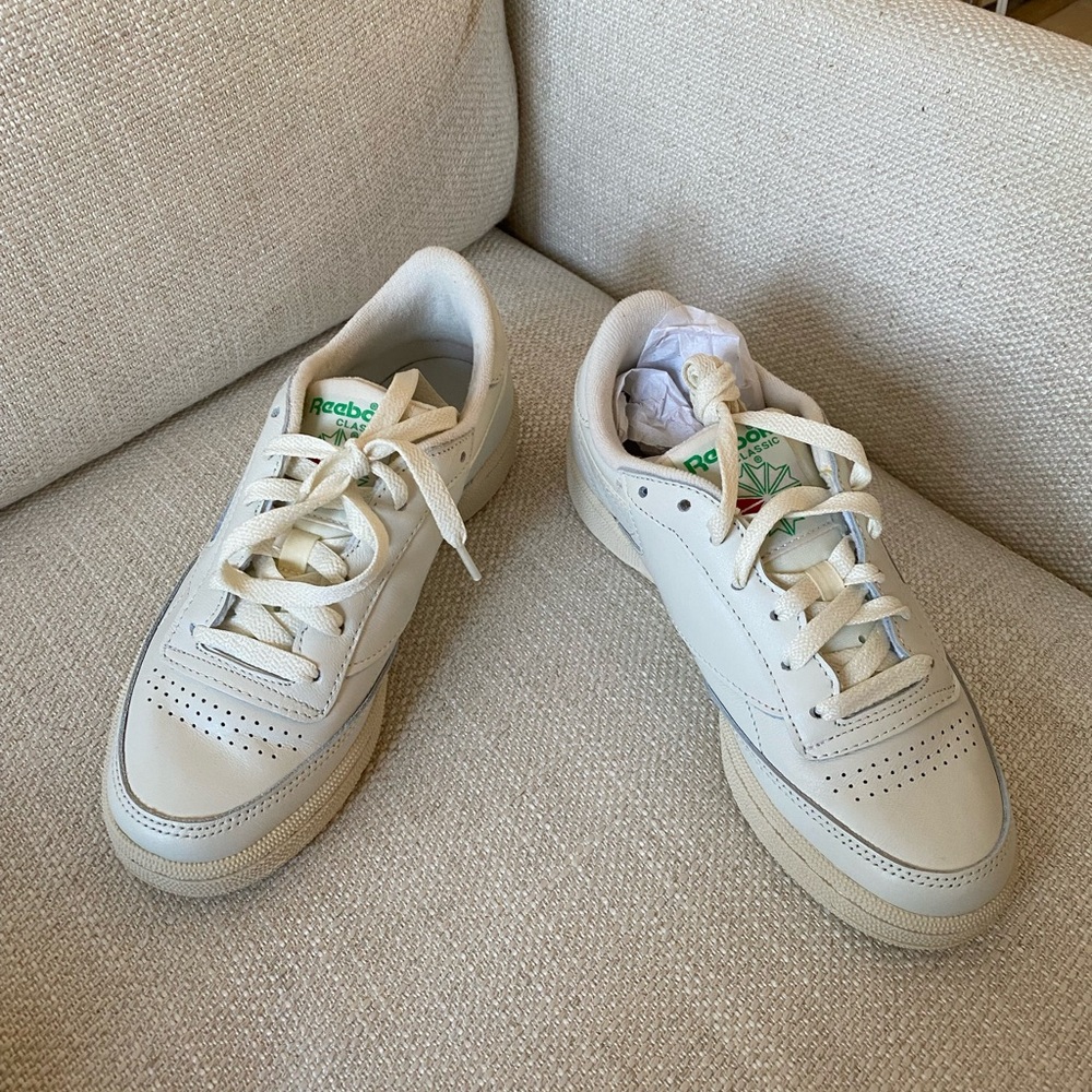 New Reebox club C 85 sneakers size 6